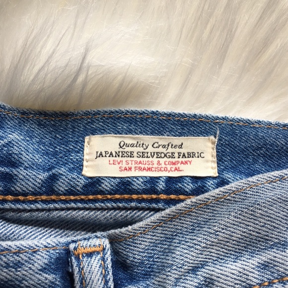 Levi’s slim fit straight leg selvedge 505c jeans - Picture 4 of 6